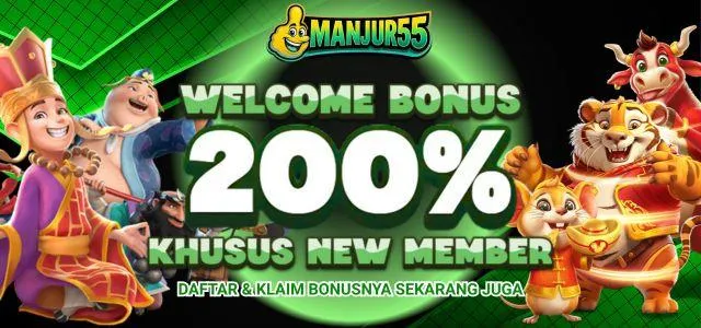 Manjur55 Welcome Bonus 200%